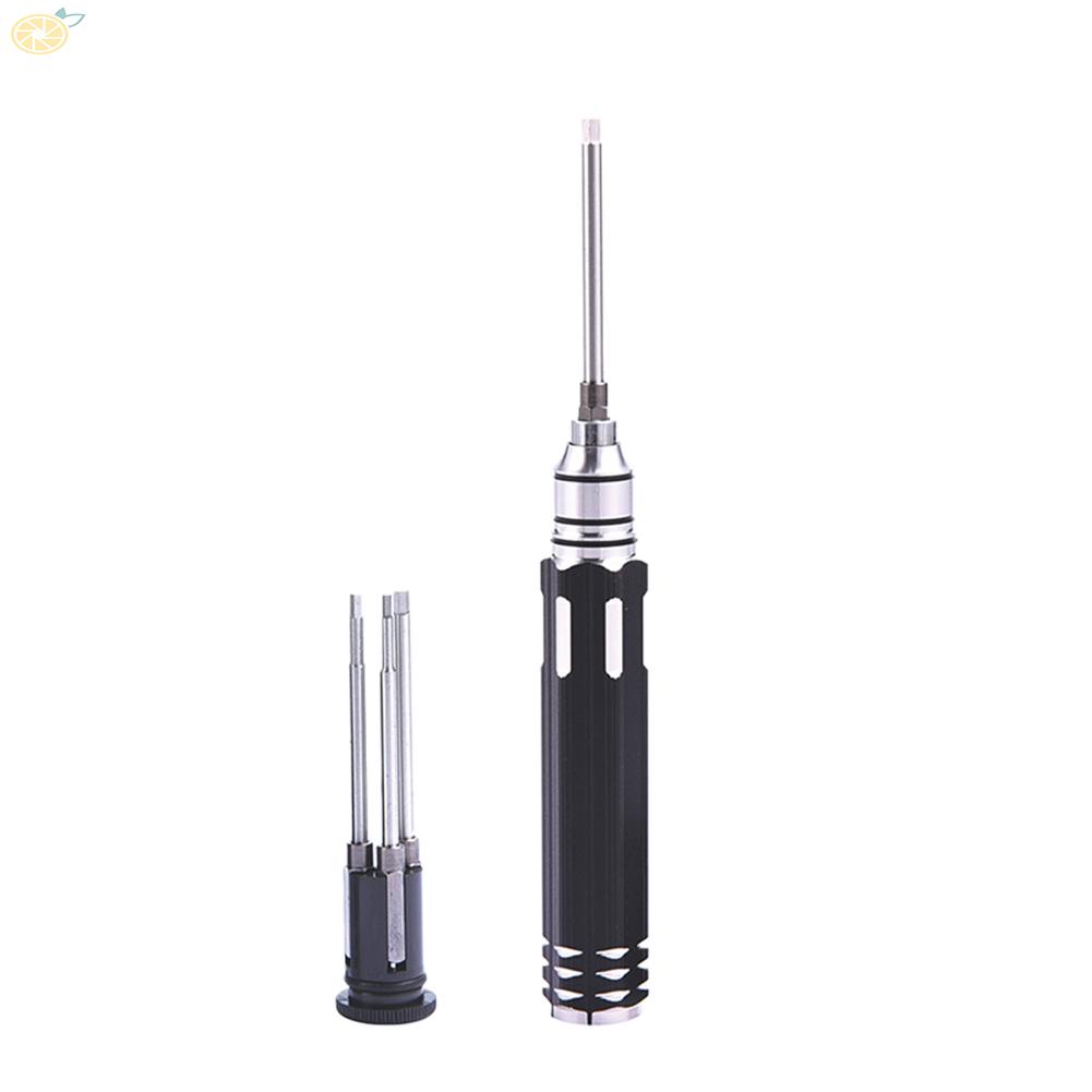 【VARSTR】Complete Hex Screw Driver Tools Kit 4 in 1 15mm 20mm 25mm 30mm with Superior Magnetic and Replaceable Bits