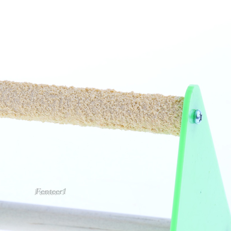 [Fenteer1] Giá Đỡ Đứng Bằng Gỗ Vui Nhộn Cho Chim Vẹt