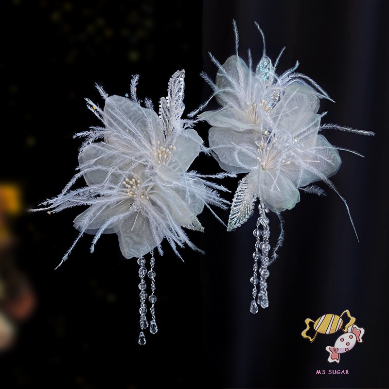 YADORNOS Kẹp Tóc Hình Hoa Mạnh Mẽ