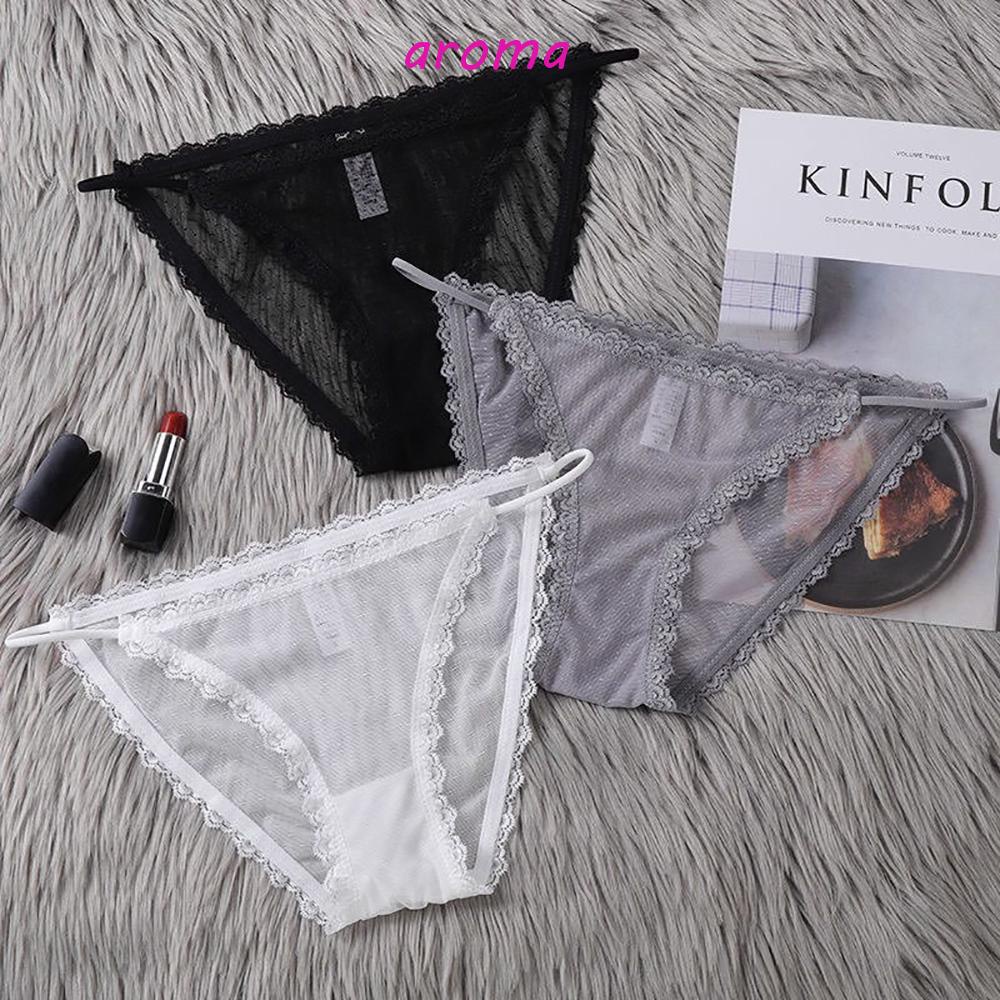 Quần Lót Cotton Lưới Gợi Cảm Cho Nữ