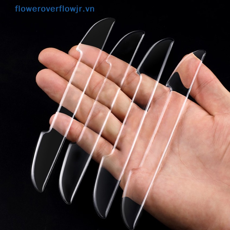 Dải Viền Bảo Vệ Gương Chiếu Hậu Xe Hơi Chống Va Chạm Màu Trong Suốt