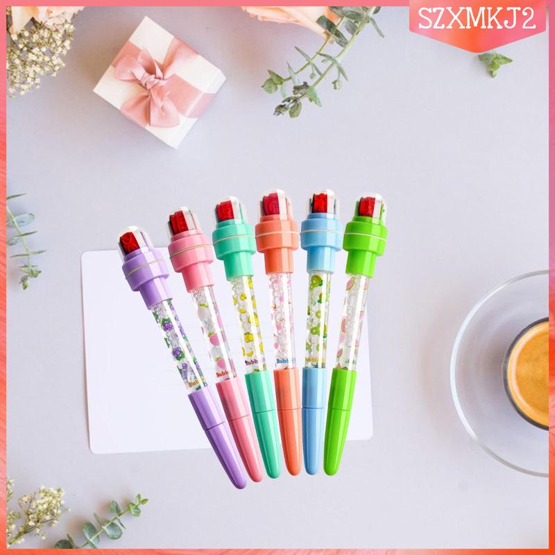 Set 6 Bút Bi Ngòi 0.7mm DIY Cho Bé Tập Vẽ