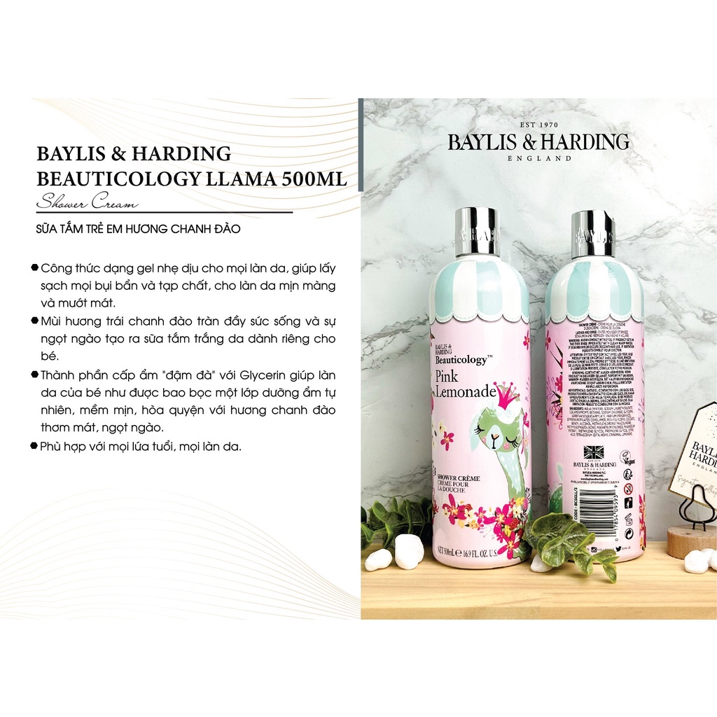 Sữa tắm cao cấp Baylis & Harding Body Wash 500ml