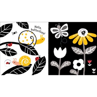 Usborne Baby's Black And White Books: Outdoors