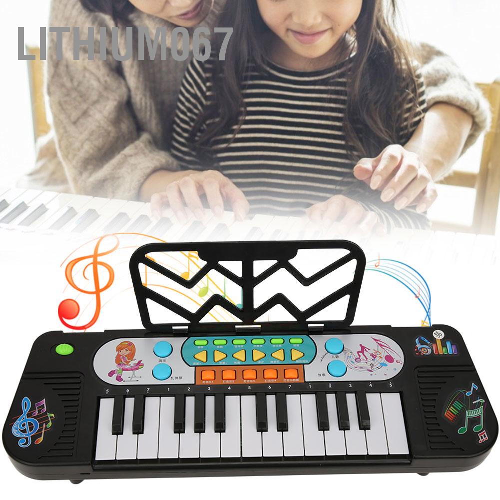 Lithium067 Đàn Piano Điện Mô Phỏng Nhạc Cụ Organ Tử Đồ Chơi Trẻ Em Giáo Dục