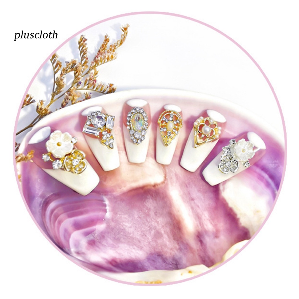 Túi 10 Hạt Cườm Lấp Lánh Dùng Để Trang Trí Móng Nghệ Thuật