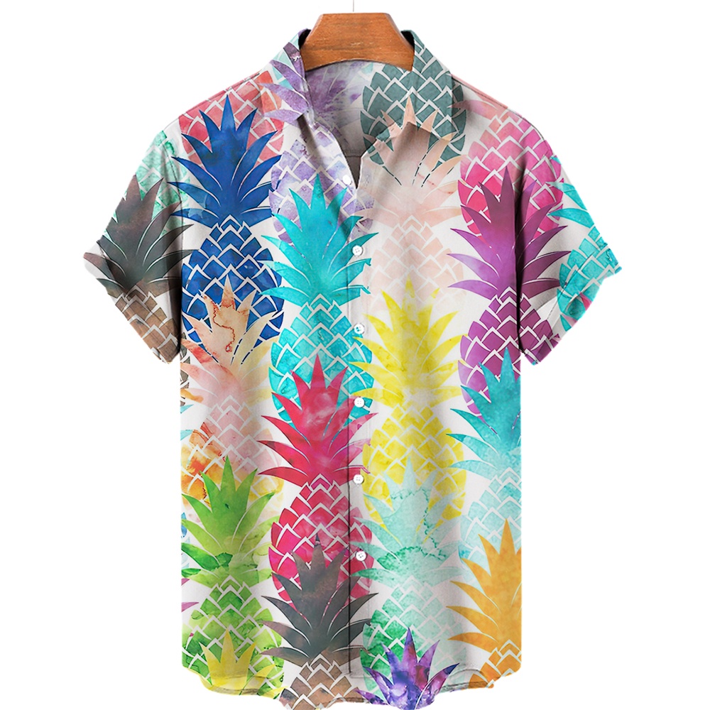 Áo Sơ Mi Tay Ngắn In Họa Tiết 3D Thời Trang Mùa Hè Cho Nam Và Nữ