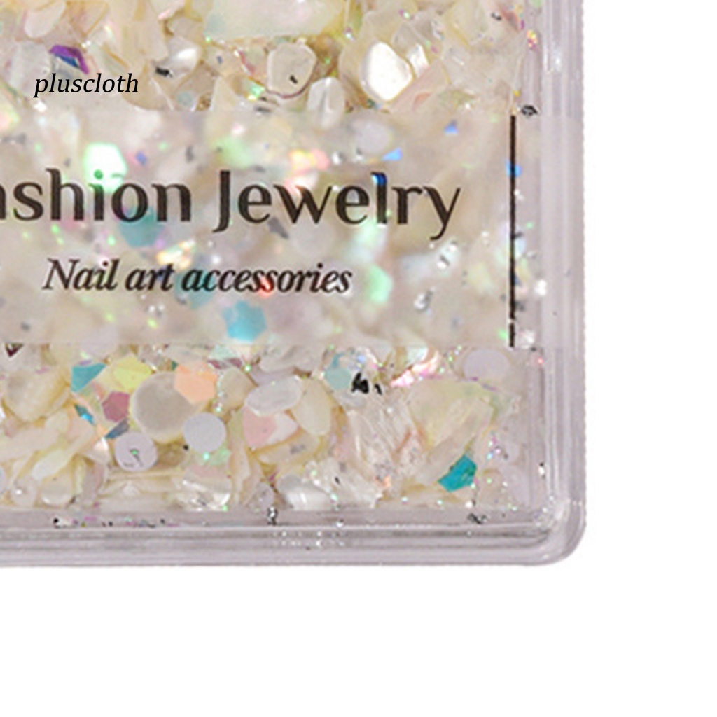 1 Hộp Sequin Lấp Lánh Siêu Mỏng Trang Trí Móng Nghệ Thuật DIY