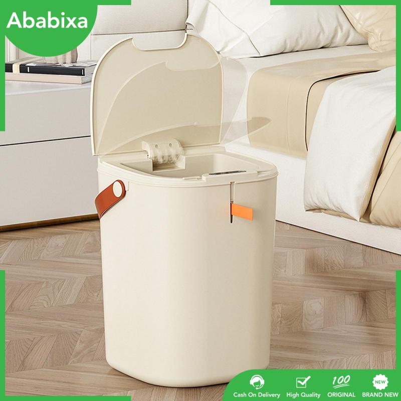 Thùng Rác Thông Minh Tự Động Dung Tích Lớn 20L Có Nắp Đậy Tiện Dụng Cho Nhà Tắm / Văn Phòng