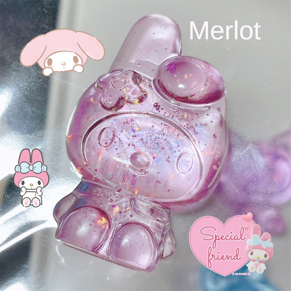 Sanrio Jelly Wax Đồ Chơi Giải Nén Trọng Lượng Nhẹ Trẻ Em Frozen Wax Véo Đồ Chơi Trẻ Em Trong Suốt Nhanh Lại Xách Tay | Cici01