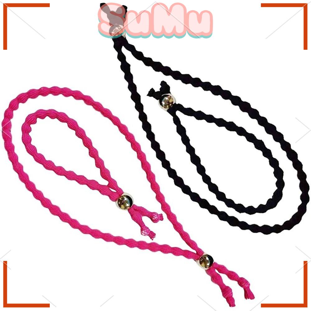 Bộ 5 / 2 Cặp Dây Thun Buộc Tóc / Vòng Tay Tùy Chỉnh Tiện Dụng Cho Nữ