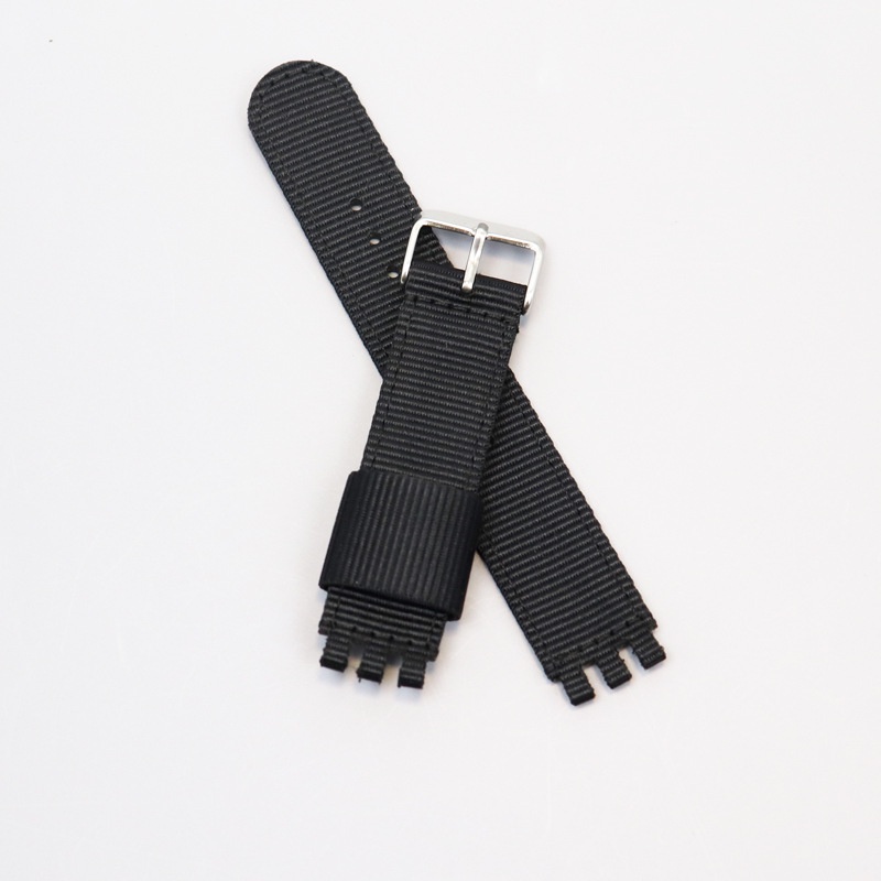 Dây Đeo Nylon Chống Nước Cho Đồng Hồ Swatch 17mm 19mm 20mm