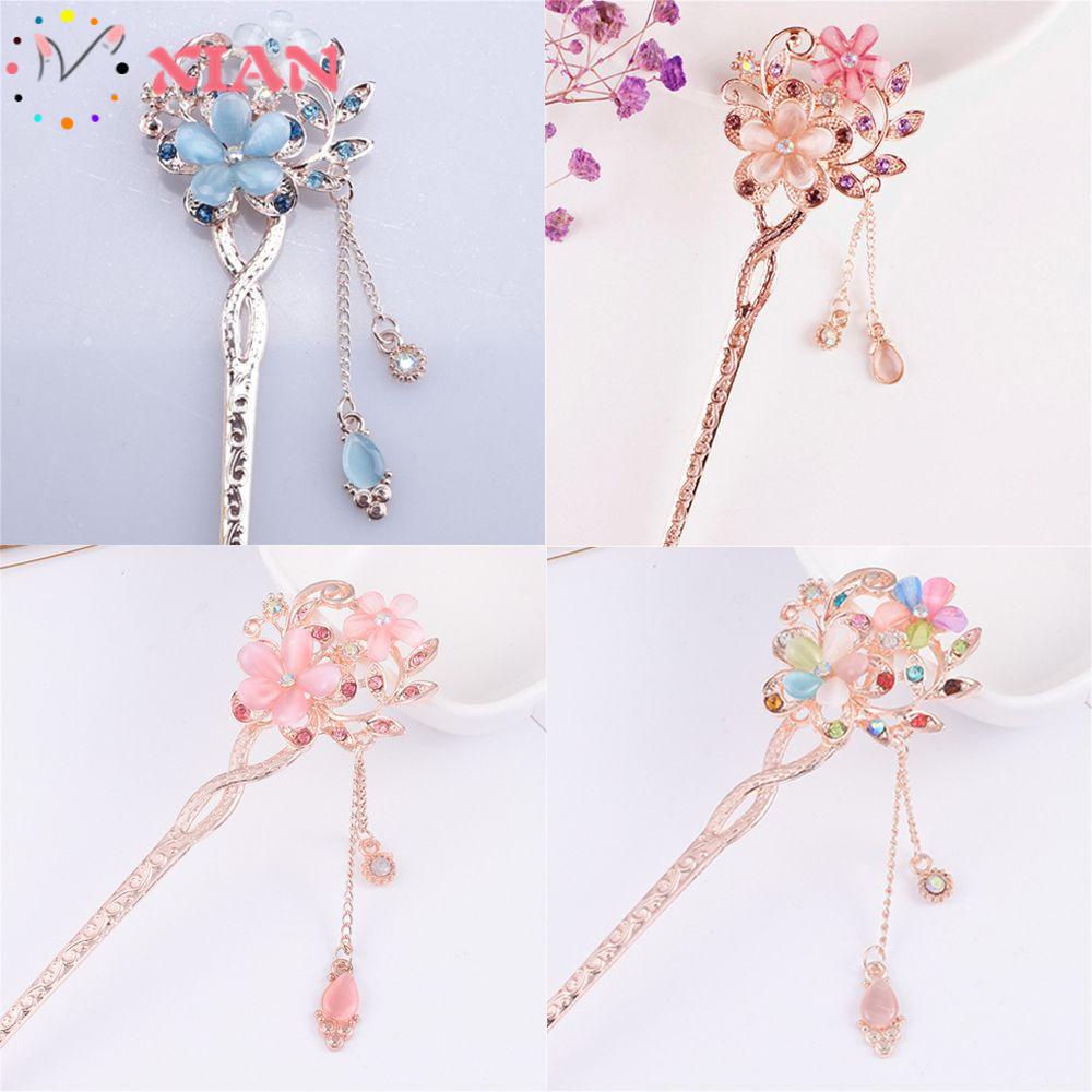 Lược Cài Tóc Hình Hoa Phong Cách Vintage Thời Trang