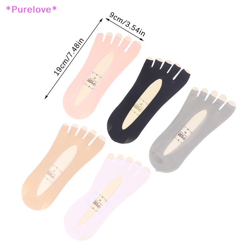 1 Đôi Tất Hở Ngón Mềm Mại Thoáng Khí Cho Nữ Mới