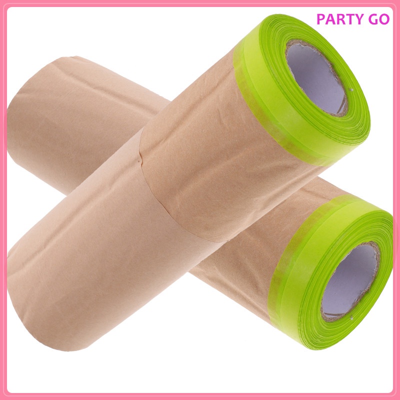 2 Cuộn Giấy Kraft Phủ Xe Hơi 19.5X6.5X6.5CM