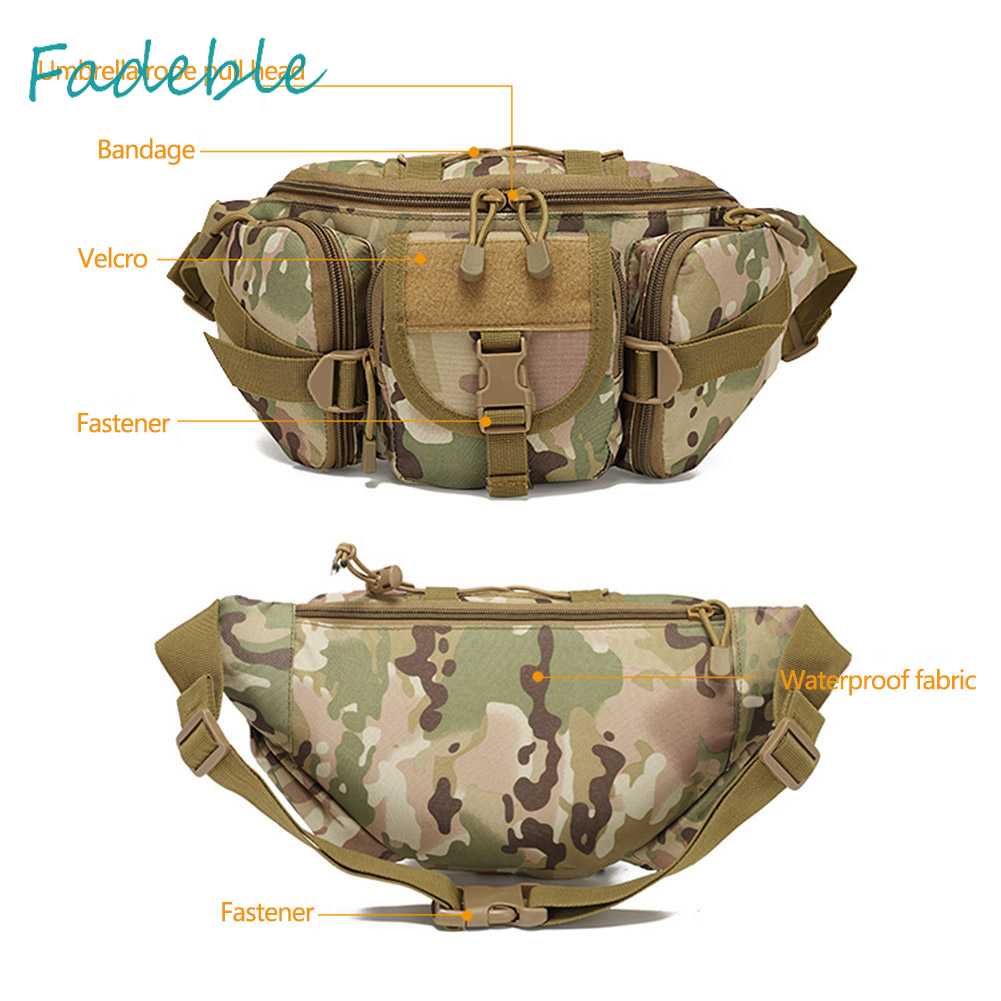 Túi Đeo Hông Đa Năng Dùng Khi Đi Câu Cá, Cắm Trại, Chạy Bộ