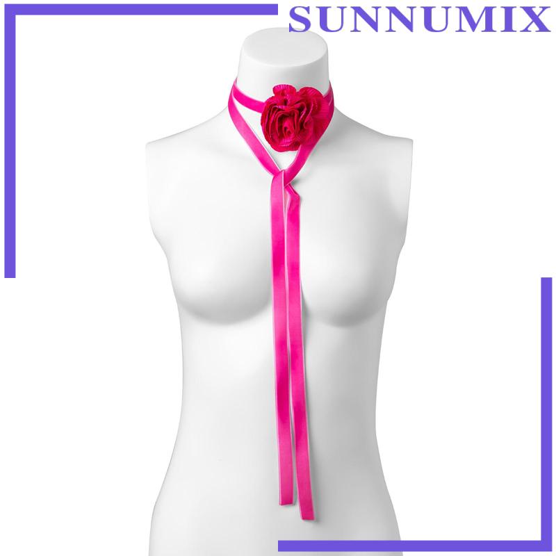 Vòng Cổ Choker Họa Tiết Hoa Thanh Lịch Dành Cho Nữ