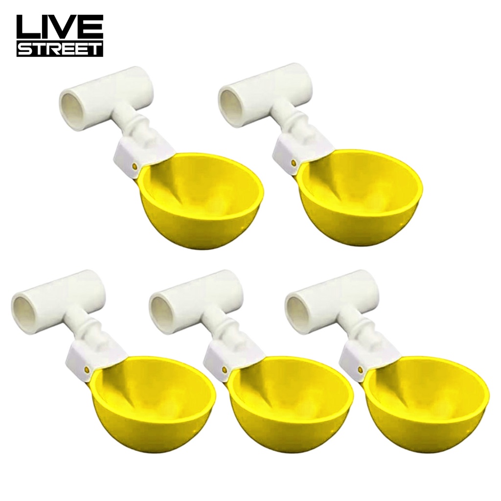 Bộ 5 Cốc Uống Nước Cho Gà Có Thể Tái Sử Dụng Tiện Lợi