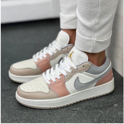 Giày Thể Thao Nữ Jordan Milan Cổ Thấp, Giày JD1 Low Milan 36-39 Cao Cấp Full Bill Box D350 Draven Shoe