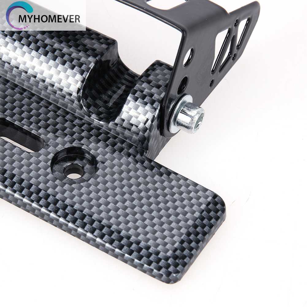 Giá Đỡ Biển Số Xe Bằng Sợi Carbon Có Thể Điều Chỉnh Tiện Dụng