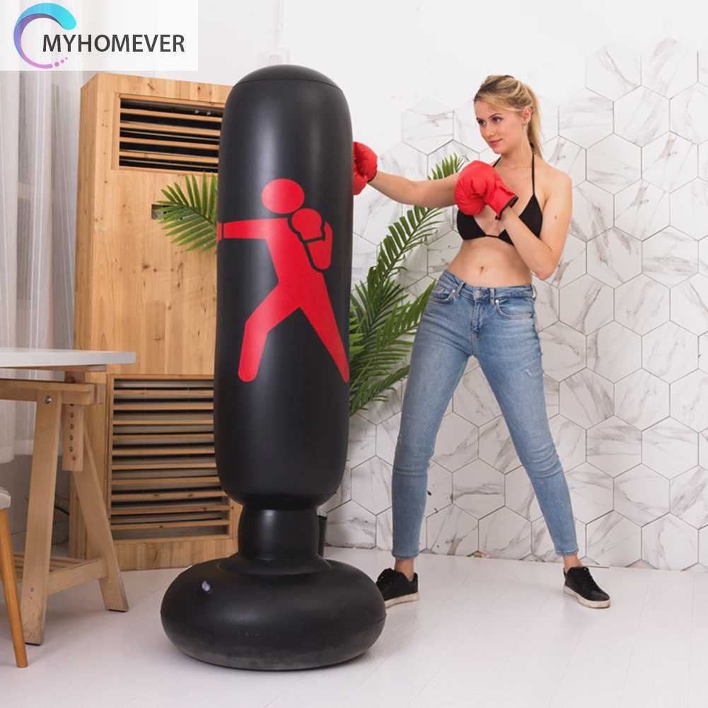 Túi Cát Bơm Hơi Luyện Tập Boxing Giảm Căng Thẳng