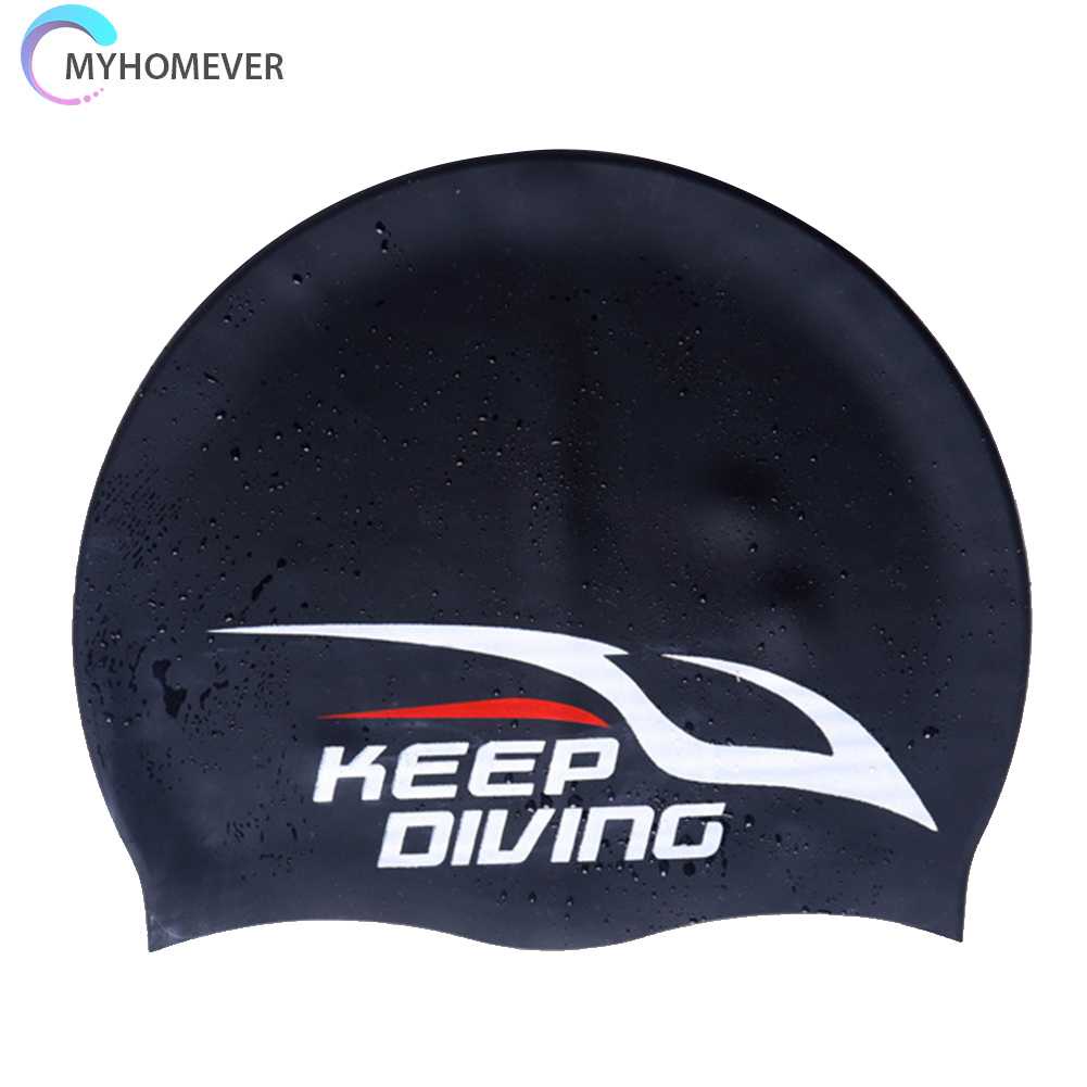 Mũ Bơi Silicone Chống Thấm Nước Cho Nam Và Nữ