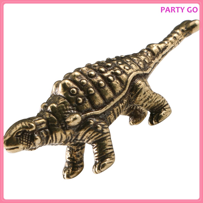 Đồ trang trí Khủng Long Bằng Đồng Thau Để Bàn Trang Trí Phong Cách Vintage