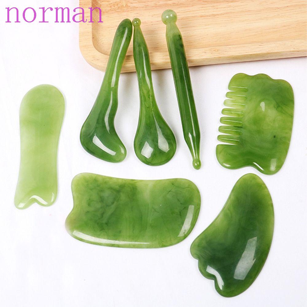 Lược Mát Xa Mặt / Cổ Đa Năng NORMAN Gua Sha