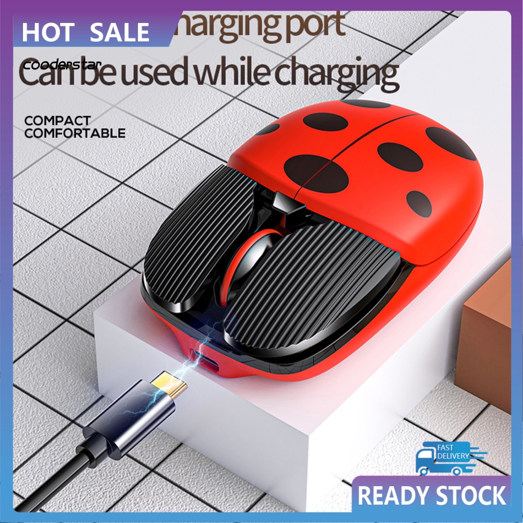 Chuột Không Dây Chơi Game Họa Tiết Hoạt Hình Thoải Mái