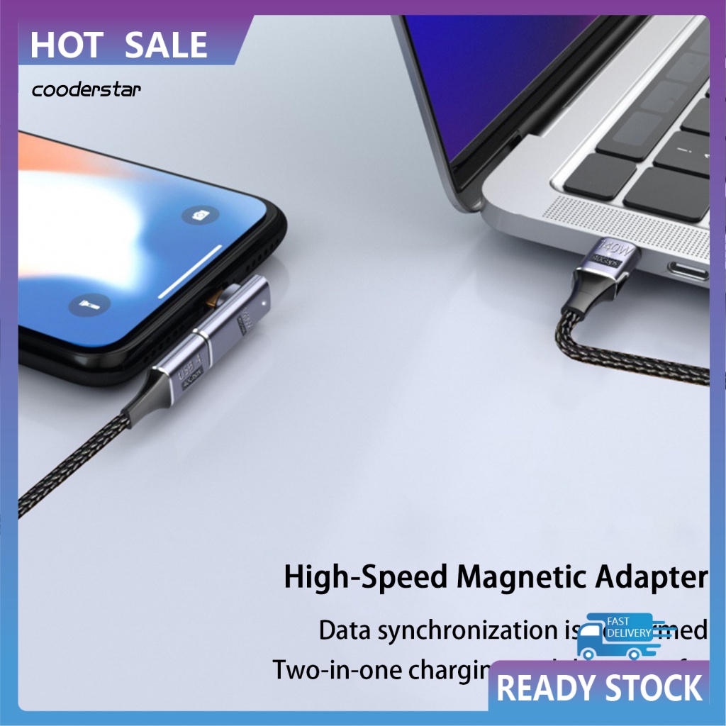 Bộ Chuyển Đổi Nguồn Điện Tản Nhiệt Type-C Với Pin Chuyển Đổi Âm Thanh 40Gbps