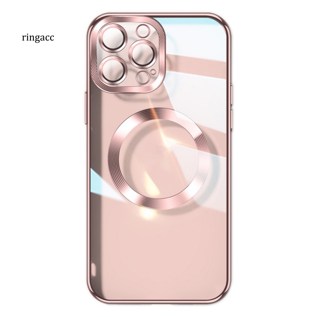 Ốp Điện Thoại Trong Suốt Chống Sốc Có Nam Châm Hít Xe Hơi Cho iPhone 14 13 12 Mini Pro Plus Pro Max