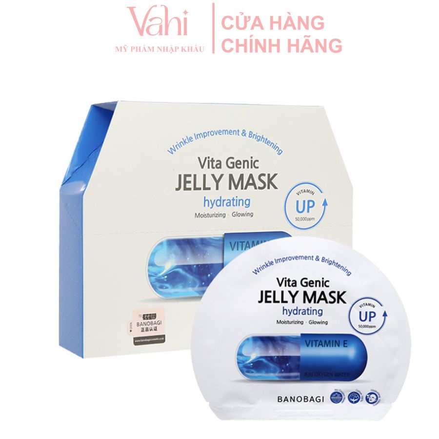 Mặt nạ dưỡng da Banobagi Vita Genic Jelly Mask Hộp 10 Miếng