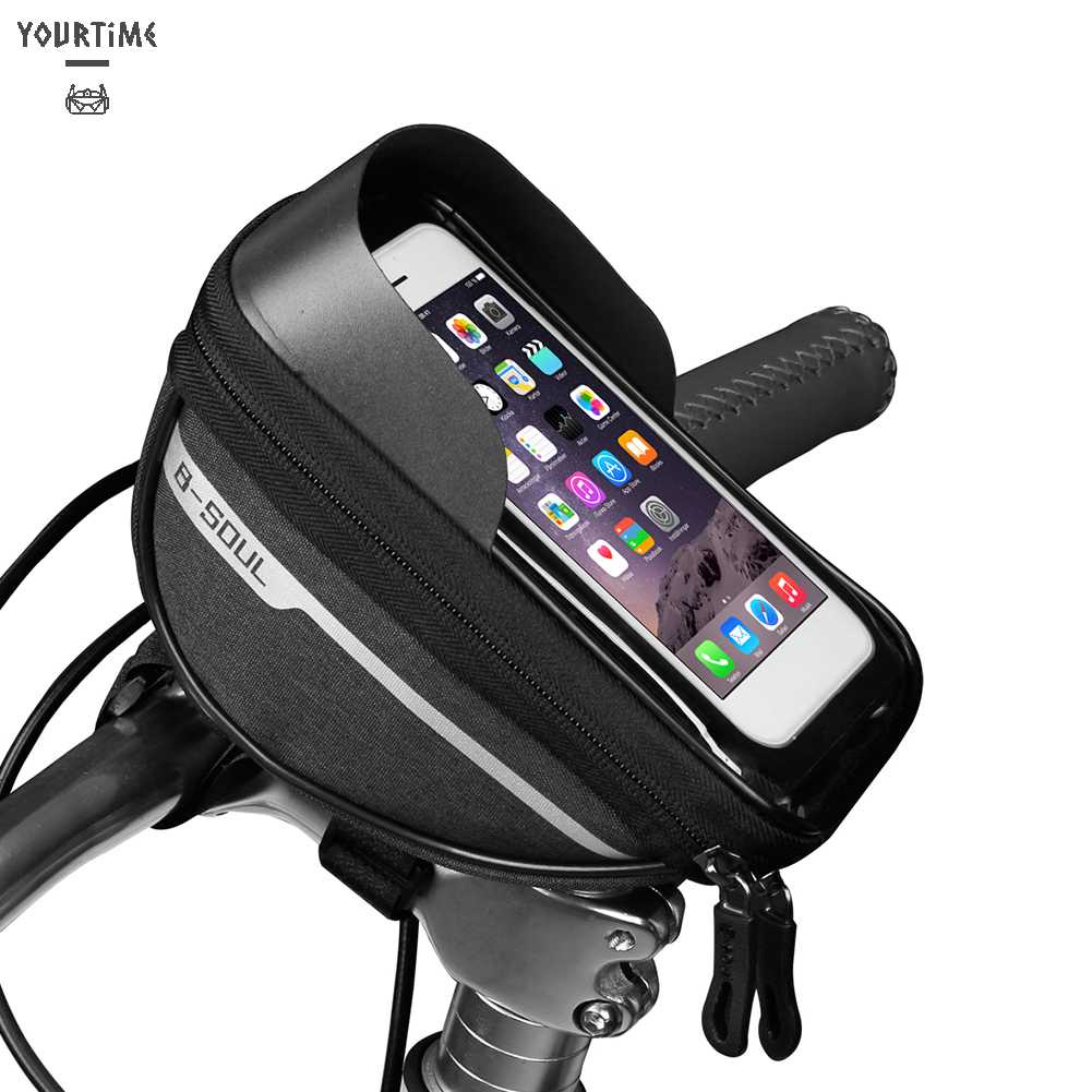 Túi Đựng Điện Thoại Chống Nước Gắn Khung Trước Xe Đạp