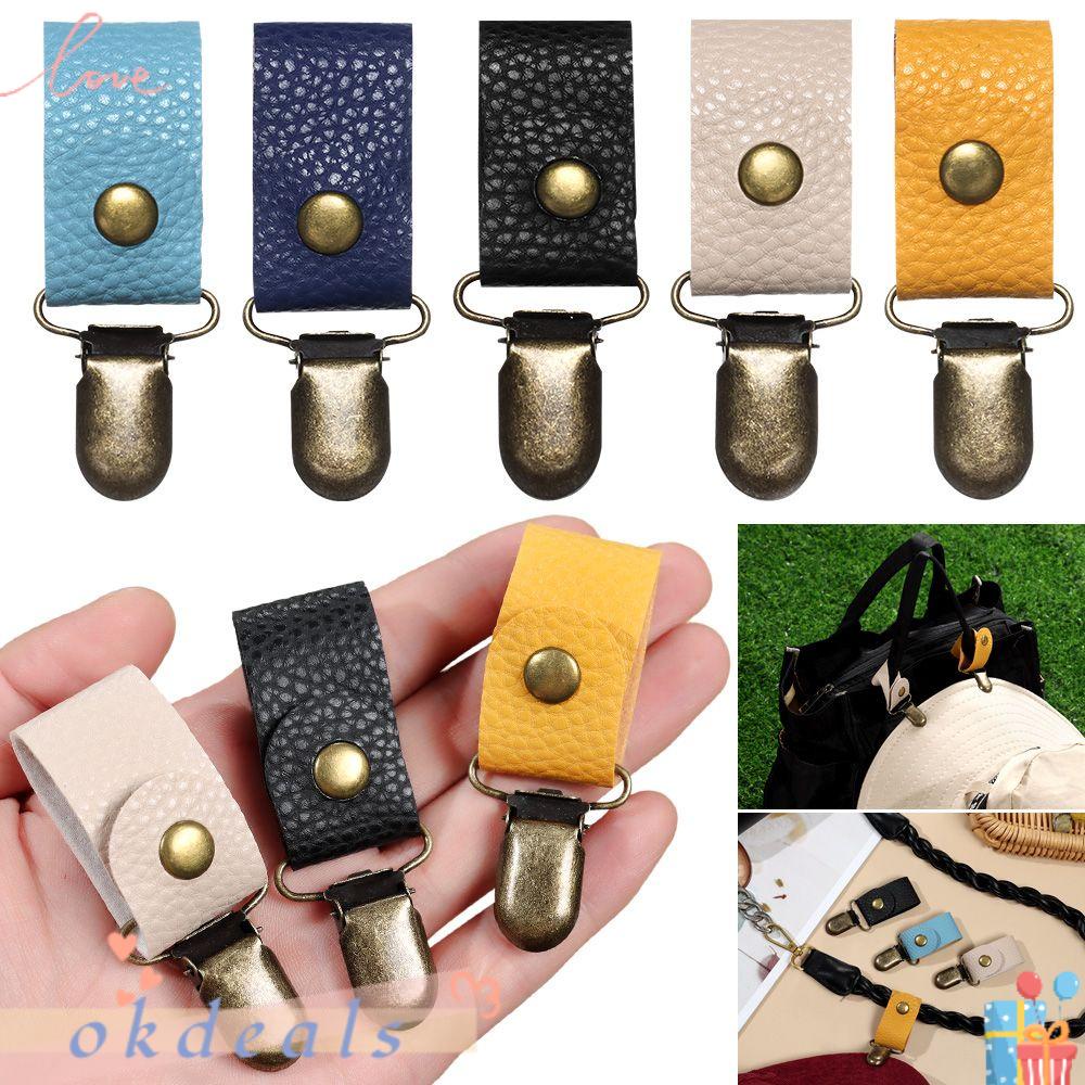 Kẹp Mỏ Vịt Màu Đen Gắn Nón / Túi Xách Du Lịch Hợp Thời Trang