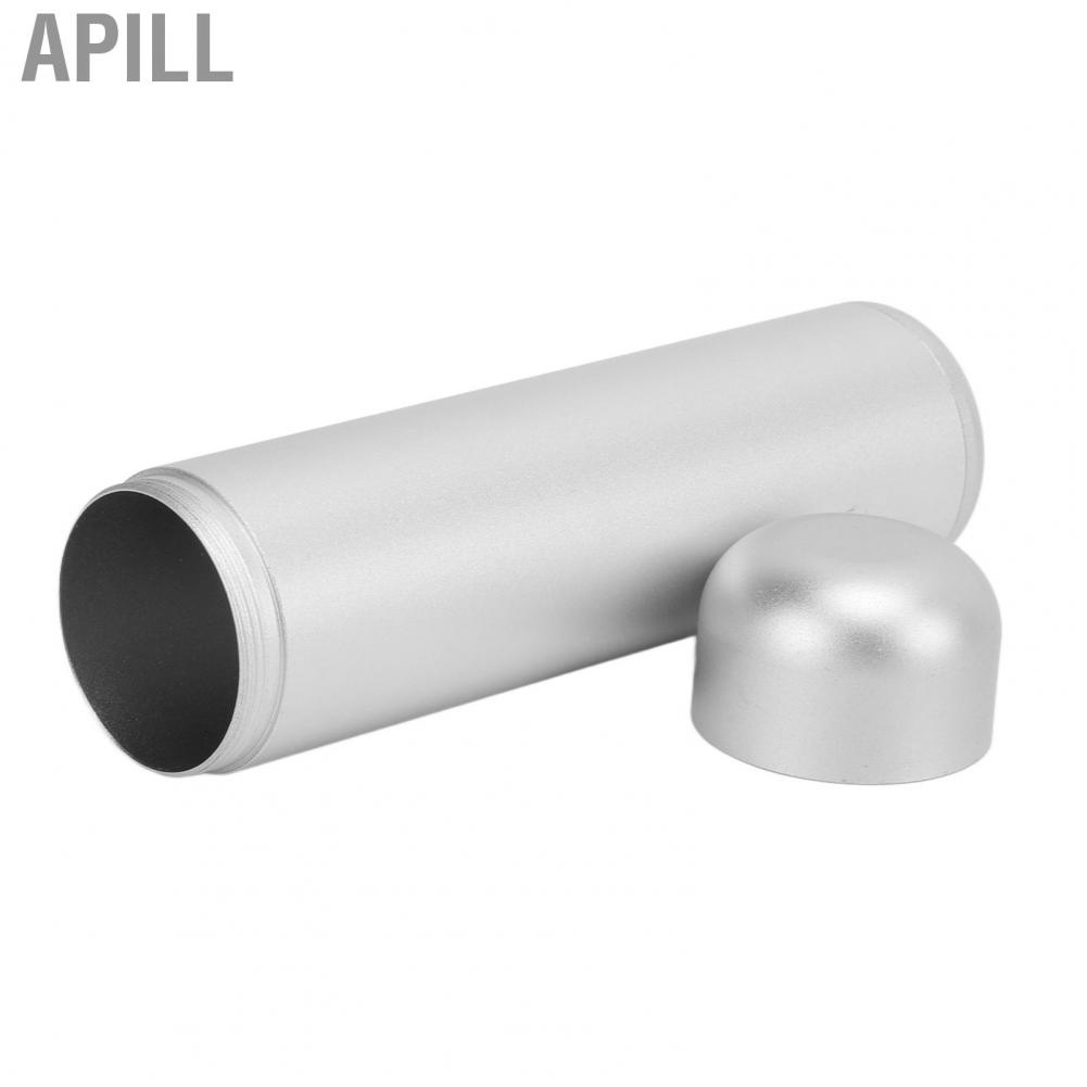 Apill 02 015 Screw Storage Canister Alloy Portable Durable Cylindrical Design