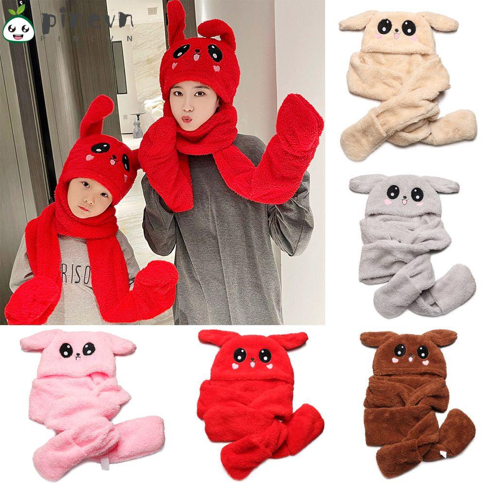 Mũ Tai Thỏ Có Thể Di Chuyển Mềm Mại Đáng Yêu