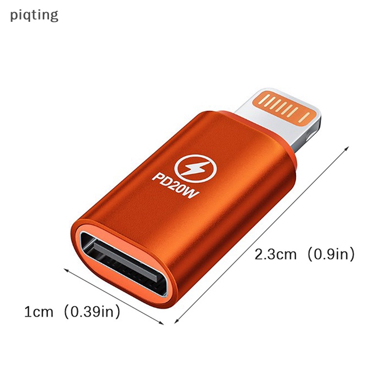 Đầu Nối OTG Piqt 20W Sạc Nhanh PD Cho iOS