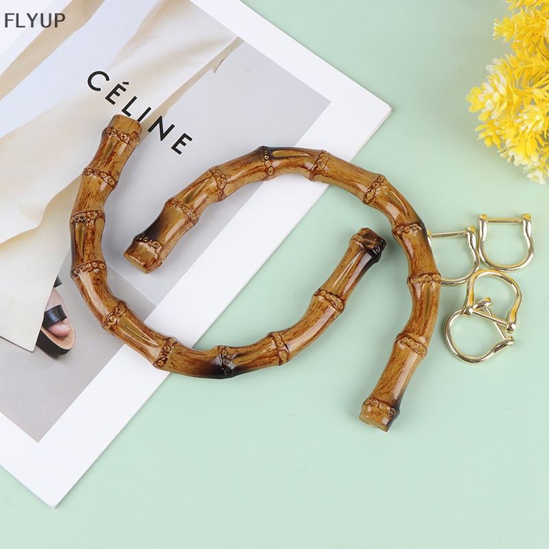 1 Khóa Tay Cầm Túi Xách DIY Bằng Tre Bán Chạy Nhất