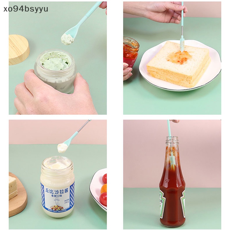 Muỗng Silicon Hai Đầu Mini Xo94Bsyu Múc Mỹ Phẩm Tiện Dụng