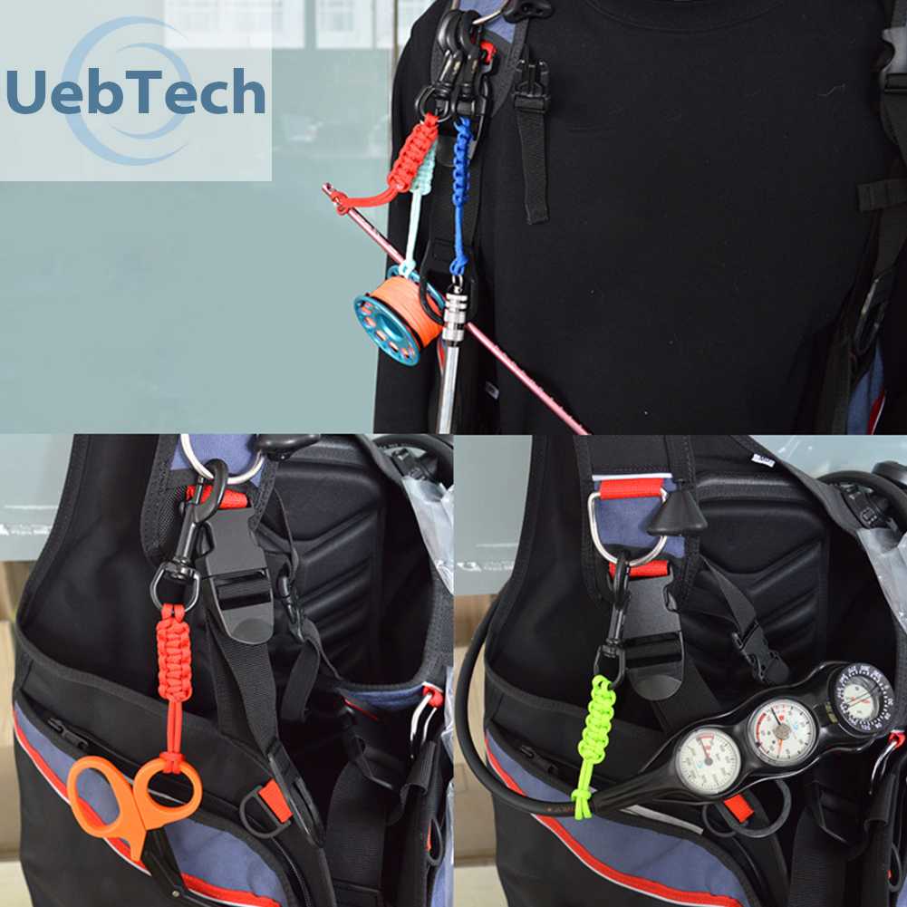 Móc Khóa An Toàn Bằng Thép Không Gỉ Bền Bỉ Dùng Khi Đi Lặn