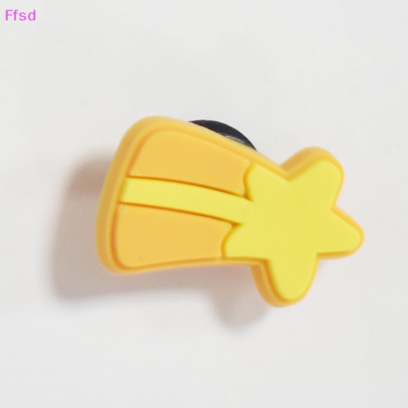 {Ffsd} Set 7 Phụ Kiện Trang Trí Giày May Mắn Bằng Nhựa PVC Hình Ngôi Sao May Mắn Diy Dễ Thương Cho Bé Croc Ch JIBZ Kid * Hàng Bán Chạy