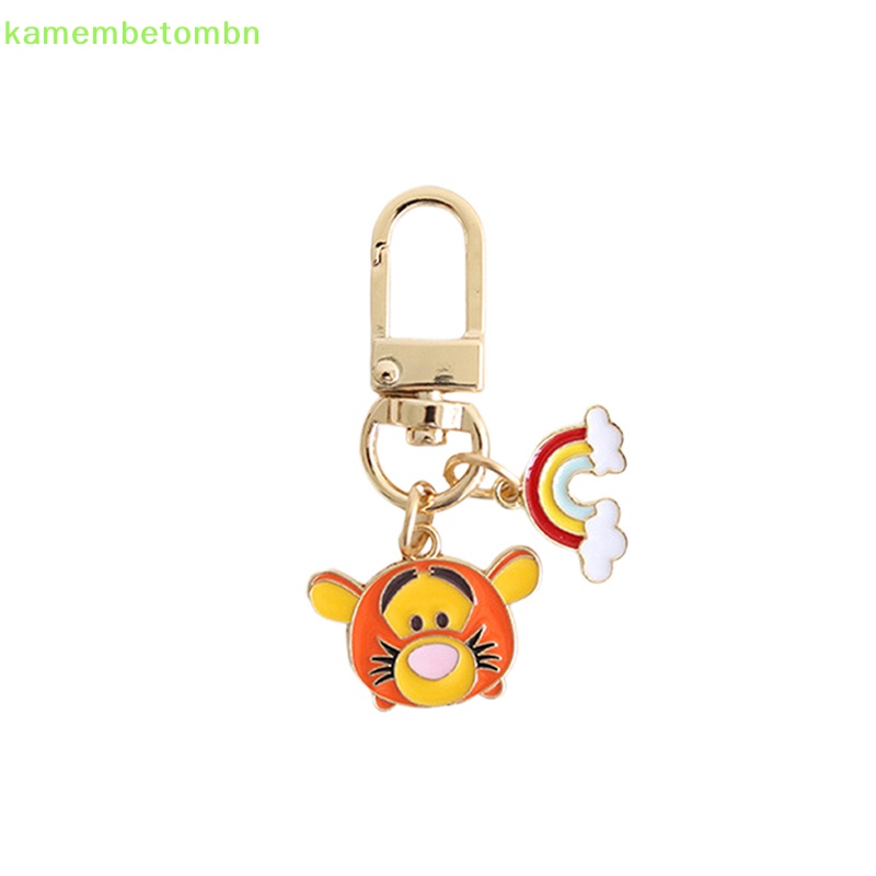 DISNEY Móc Khóa Hình Gấu Pooh Dễ Thương Chống Thất Lạc Cho Cặp Đôi