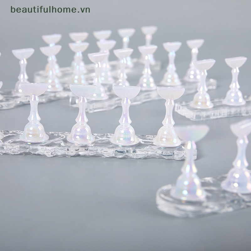 Giá Đỡ Trưng Bày Móng Tay Giả Từ Tính Bằng Acrylic