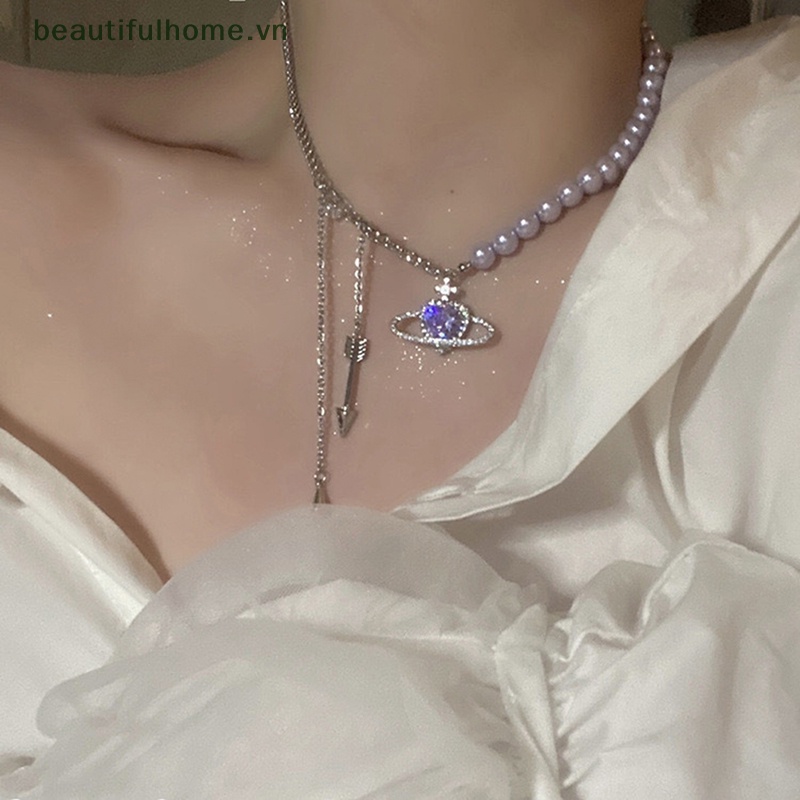 Vòng Cổ Choker Đính Ngọc Trai Nhân Tạo Thời Trang Dành Cho Nữ
