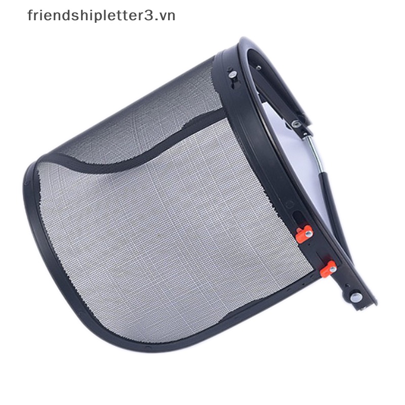 Mũ Bảo Hiểm Có Tấm Lưới Che Mặt Bảo Vệ Toàn Diện Cắt Cỏ Sân Vườn