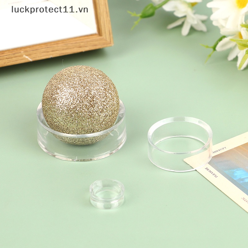 # Dây Cáp 3C &amp; NEW 3C # 1 Bộ Giá Đỡ Trưng Bày Trang Sức Hình Cầu Pha Lê Trong Suốt