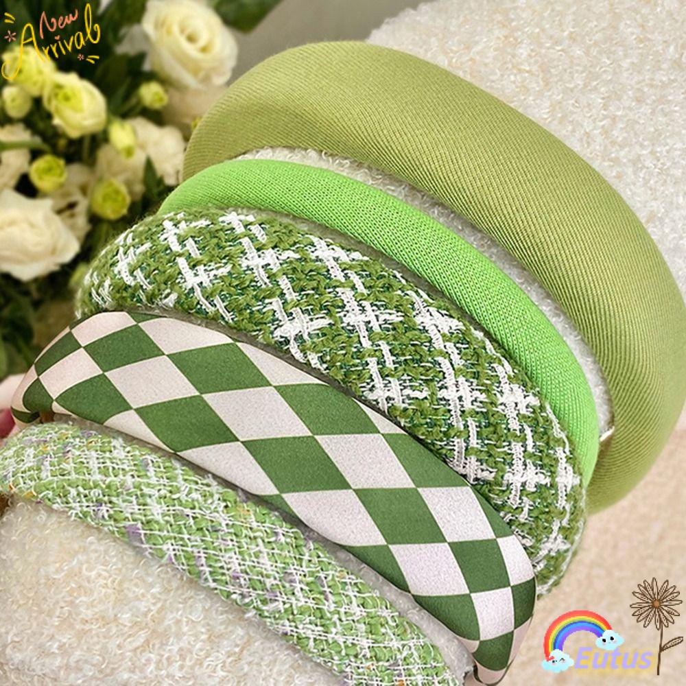 Băng Đô Rửa Mặt / Trang Điểm / Tập Yoga Màu Xanh Lá