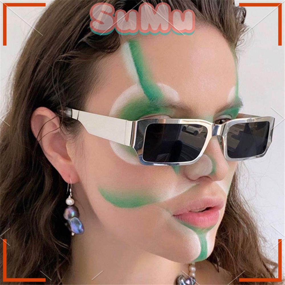 Kính Mát Gọng Kim Loại Chống Tia UV400 Thời Trang