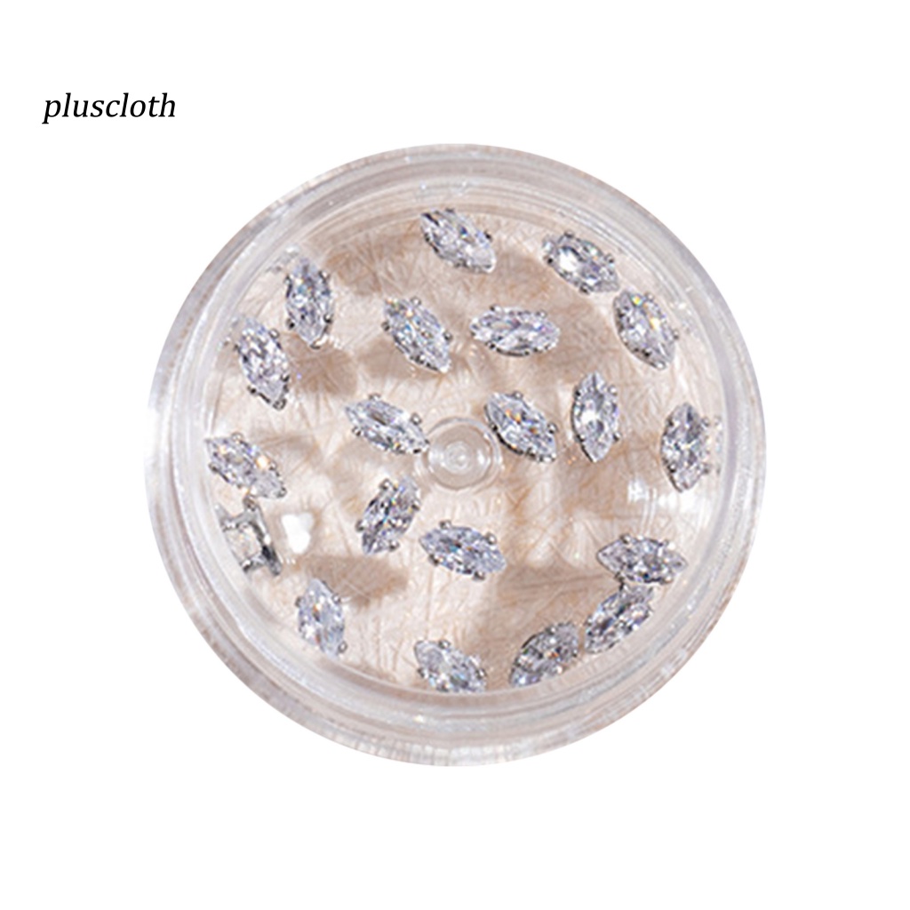 1 Hộp Phụ Kiện Trang Trí Móng Tay Nghệ Thuật Tạo Hiệu Ứng 3D Bằng Hợp Kim DIY