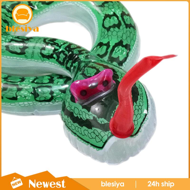 [Blesiya] Đồ Chơi Mô Hình Rắn Bơm Hơi Đồ Chơi Mô Phỏng Động Vật Cho Bữa Tiệc Cá Tháng Tư